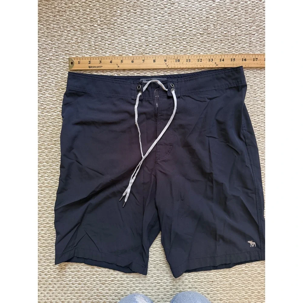 Abercrombie & Fitch Mens Board Shorts Swim‎ Trunks Size 30 Moose Logo